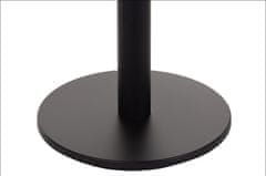 Kovová stolová podnož pre domácnosť, reštauráciu, kanceláriu a hotel SH-2010-1/B, 40x71,5 cm, čierna