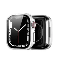 Dux Ducis Hamo puzdro so sklom na Apple Watch 4/5/6/SE 40mm, strieborné