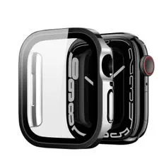 Dux Ducis Hamo puzdro so sklom na Apple Watch 4/5/6/SE 40mm, čierne