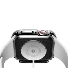 Dux Ducis Hamo puzdro so sklom na Apple Watch 4/5/6/SE 40mm, čierne