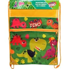 KIDS LICENSING Vrecúško na prezuvky 40/30cm CRAZY DINO, KL10995