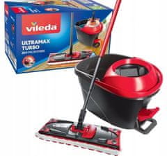 VILEDA Rotačný plochý mop s vedrom Ultramax Turbo BOX