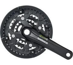 Shimano kliky Alivio FC-T4010 3x9 48/36/26z 175mm černé original balení