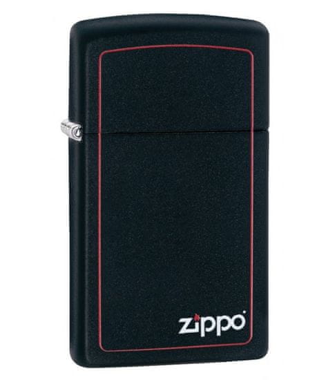 Zippo Zapaľovač 26055 Black Matte Slim