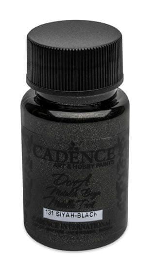Cadence Akrylové farby Dora Metallic 50 ml, čierna