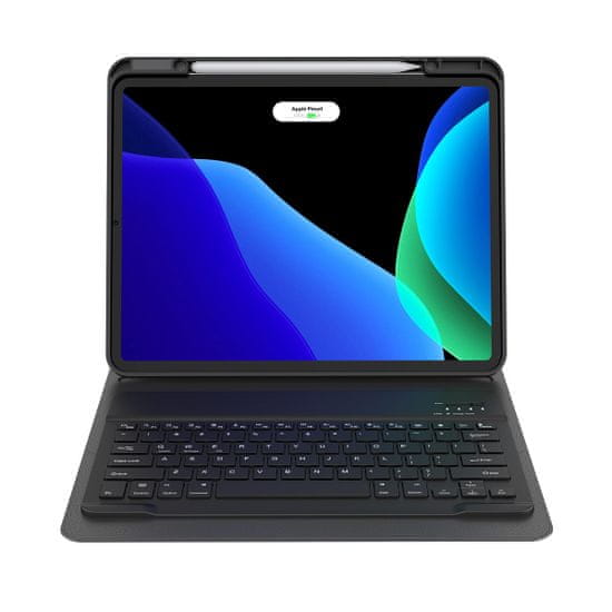 shumee Puzdro s klávesnicou pre iPad Pro 12,9'' 2018-2021 Brilliance black