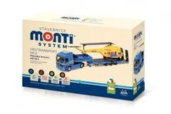 Seva Stavebnica Monti System MS 58.3 Helitransport MI-2 Mercedes Actros L 1:48