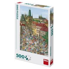 Puzzle Mostecká věž 500 dílků