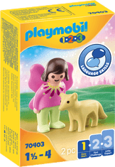 Playmobil PLAYMOBIL 1.2.3 70403 Vília kamarátka s líškou