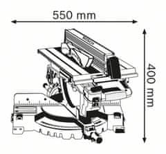 BOSCH Professional kombinovaná píla GTM 12 JL (0601B15001)