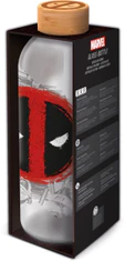 Stor Fľaša sklenená - Deadpool 1030 ml