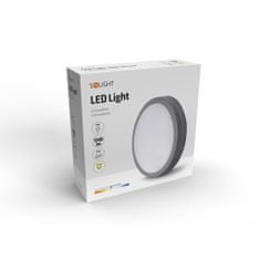 Solight Solight LED vonkajšie osvetlenie Siena, šedej, 20W, 1500L, 4000K, IP54, 23cm WO781-G