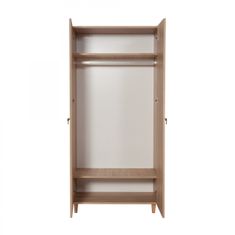 Hanah Home Šatníková skriňa Kikos III 90 cm dub sonoma/zelená