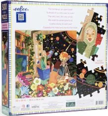 eeBoo Štvorcové puzzle Hvezdárky 500 dielikov