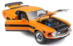 Maisto 1970 Ford Mustang Mach 1 - oranžová