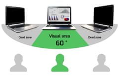 Port Designs PORT CONNECT PRIVACY FILTER 2D - 18,5'', 16/9, 410 x 231, čierny