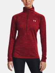 Under Armour Tričko Tech 1/2 Zip - Twist-RED XS