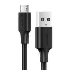 shumee USB - micro USB kábel 2A 2m čierny