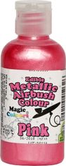 Magic Colours Airbrush farba perleťová (55 ml) Pink ABMPNK dortis