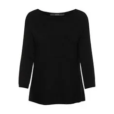 Vero Moda Dámsky sveter VMNORA Regular Fit 10210570 Black (Veľkosť S)
