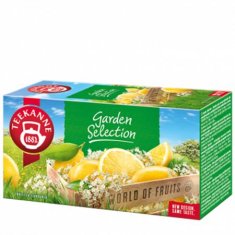 TEEKANNE Ovocný čaj "Garden Selection", baza-citrón, 20 x 2,25 g