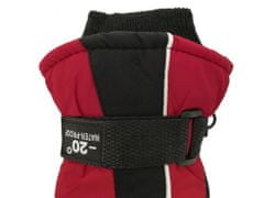 HolidaySport Detské zimné rukavice Bella Accessori 9010-3 červená
