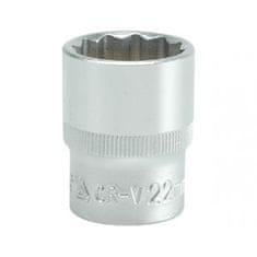 YATO 1/2" 22 mm dvanásťhrotová zásuvka