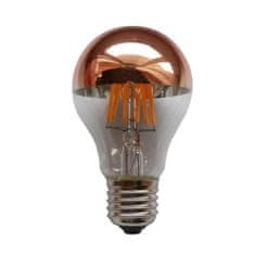 ACA ACA LED Half Rose zlata Vintage E27 6W DIM 2700K