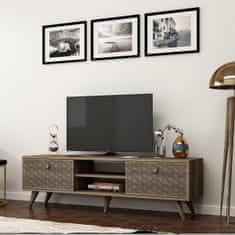 Hanah Home TV stolík New York 150 cm orech