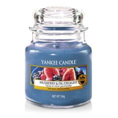 Yankee Candle vonná sviečka Mulberry & Fig Delight (Lahodné moruše a figy) 104g