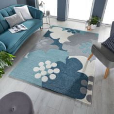 Flair AKCIA: 160x230 cm Kusový koberec Zest Retro Floral Blue 160x230