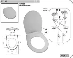 WC doska 3556