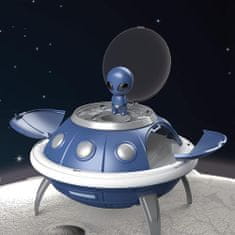 Timeless Tools 52- dielna hračkárska sada náradia UFO s projektorom