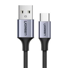 shumee Pletený kábel USB - USB-C Quick Charge 3.0 3A 0,5m šedý