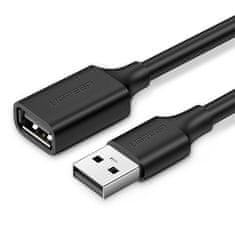 shumee Predlžovací kábel pre USB kábel, 1 m, čierny