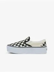 Vans Čierno-krémové dámske slip on tenisky VANS 40 1/2