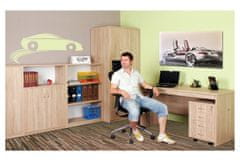 eoshop Regál zostavy Office C521 (Prevedenie: Dub sonoma)