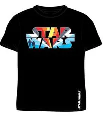 Javoli Detské tričko Star Wars Čierne farebný nápis 134-164 cm