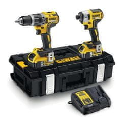 shumee DEWALT.COMBO SADA 18V (DCD796+DCF887) 2x5,0Ah TOUGH SYSTEM DCK266P2