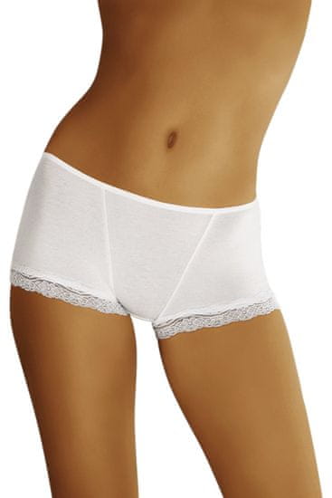 Amiatex Dámske boxerky eco-TE white