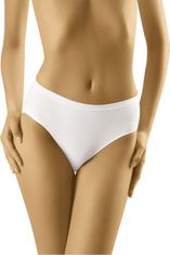 Amiatex Dámske nohavičky Tahoo Comforta white + Nadkolienky Gatta Calzino Strech, biela, XL