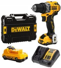 DeWalt Skrutkovač 2x2Ah 12V bezkartáčový 58Nm DCD701D2