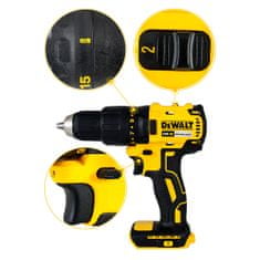 DeWalt 18V 65Nm 2x3Ah BRUSHLESS TSTAK skrutkovač