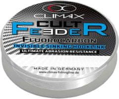 Climax Náväzcové fluorocarbony Cult Feeder Invisible 25m 0,28mm / 5,9kg