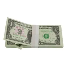 Northix Falošné peniaze - 1 americký dolár (100 bankoviek) 