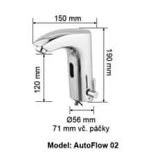 Donner Automatická baterie AutoFlow 02 v jedinečném designu s ostře řezanými rysy - Matný černý kov