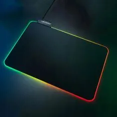 Northix Esperanza - Podložka pod myš, Gaming - RGB osvetlenie - 35 x 25 cm 