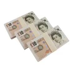 Northix Falošné peniaze - 10 libier (100 bankoviek) 