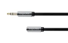 Krüger&Matz Kábel Audio Kruger&Matz KM0317 priamy Jack 3.5 stereo predlžovací 3m