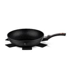 shumee BERLINGERHAUS Panvica WOK s mramorovým povrchom 30 cm Black Rose Collection BH-6178